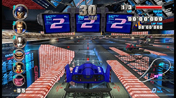 F-Zero GX - Gameplay (Gamecube) [Dolphin] 4K