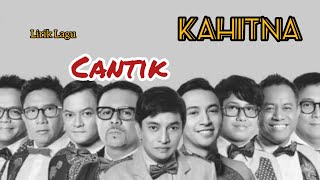 Lirik Lagu | Cantik ~ Kahitna | @memelpearl
