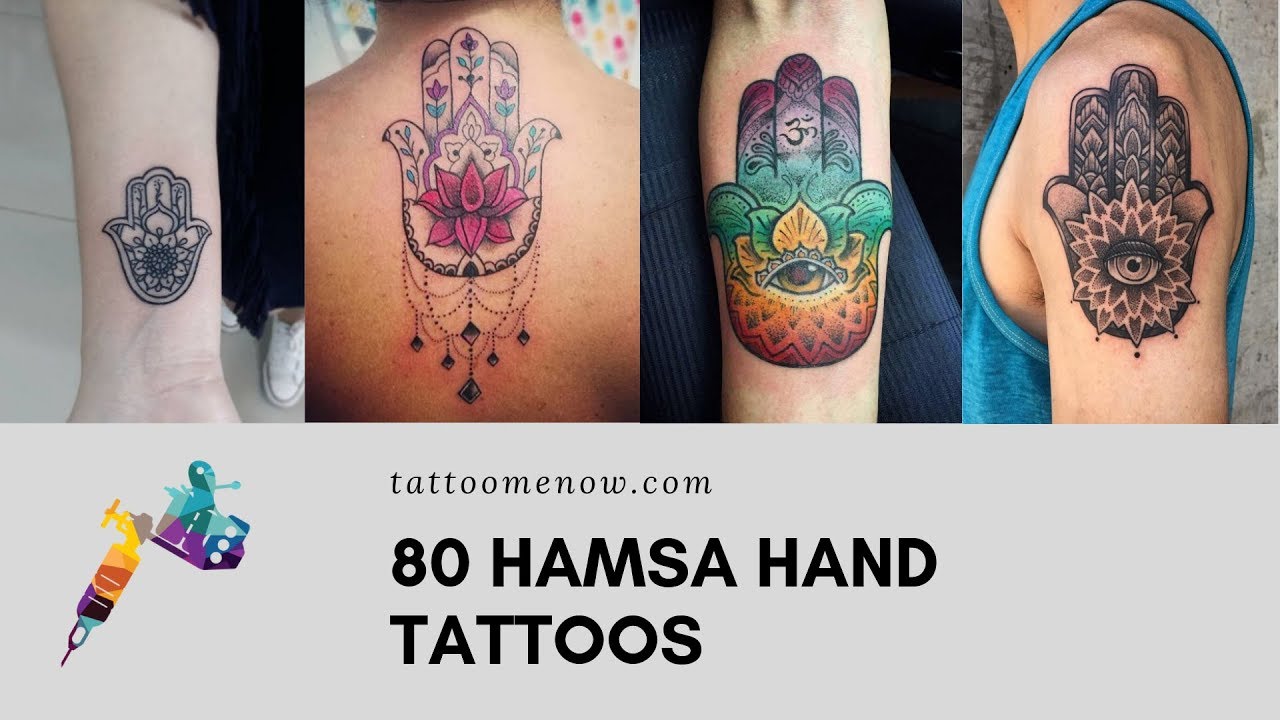 Lotus Hamsa Tattoo Designs for Women - Ace Tattooz