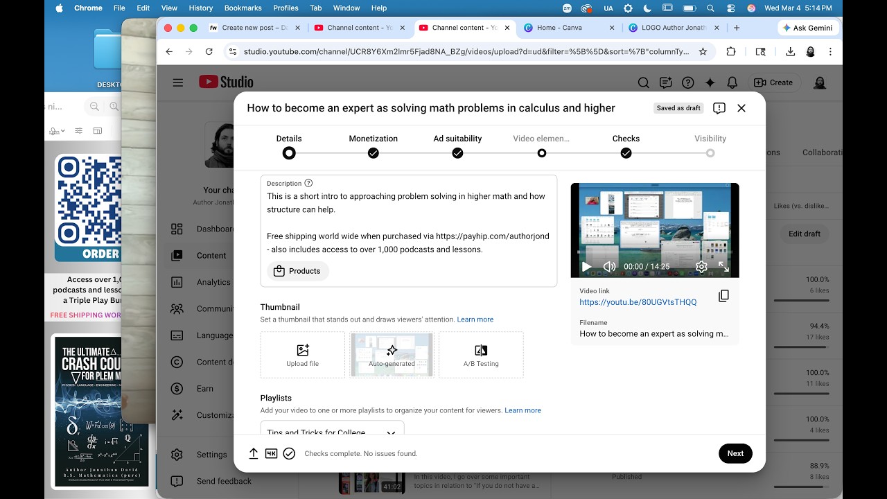 How to become an expert at solving math problems in calculus and higher