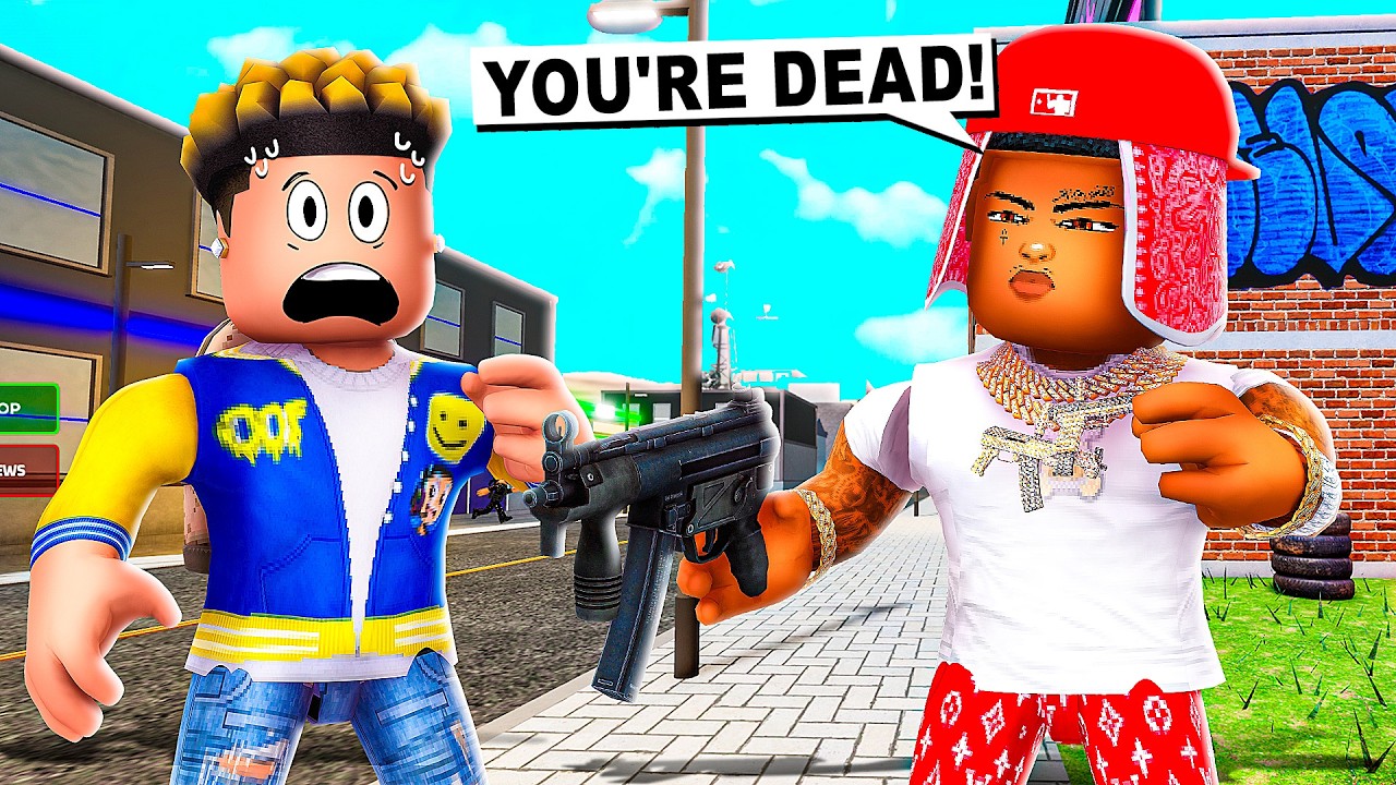 I Went To The WORST HOOD In ROBLOX... STREET LIFE!!
