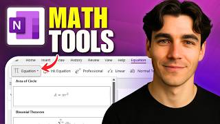 How To Use Onenote Math Features (Tutorial 2026) screenshot 4