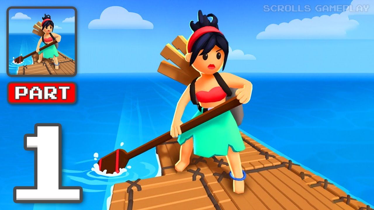 Raft & Craft - Gameplay Walkthrough Part 1 - Craft Your Raft to Brave ...