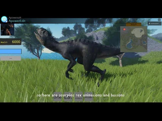 NOVO JOGO de DINOSSAURO! SCORPIUS REX INSANA!