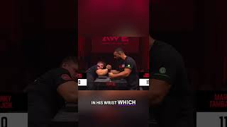 INSANE Arm Wrestling Battle: Effort, Strain, and Respect! #shorts