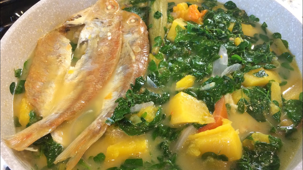 how to cook ginataang kalabasa with malunggay