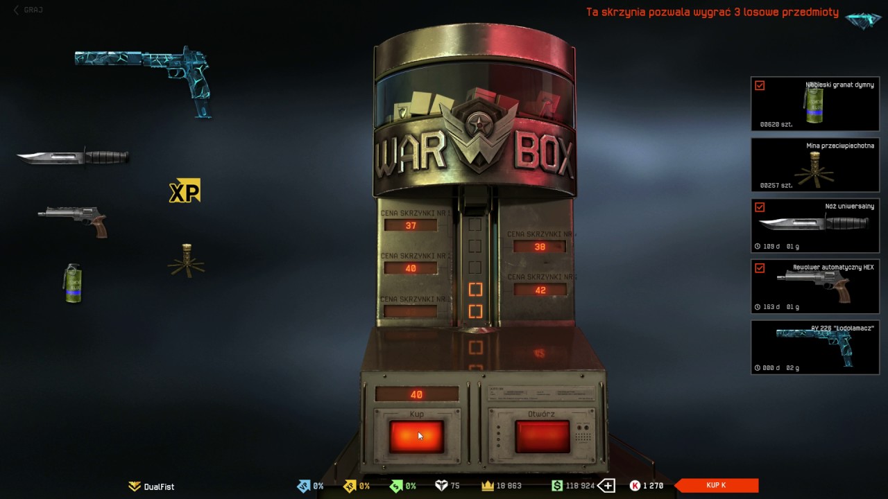 Warface - szybkie losowanie pistoletu ay226 "icebreaker"