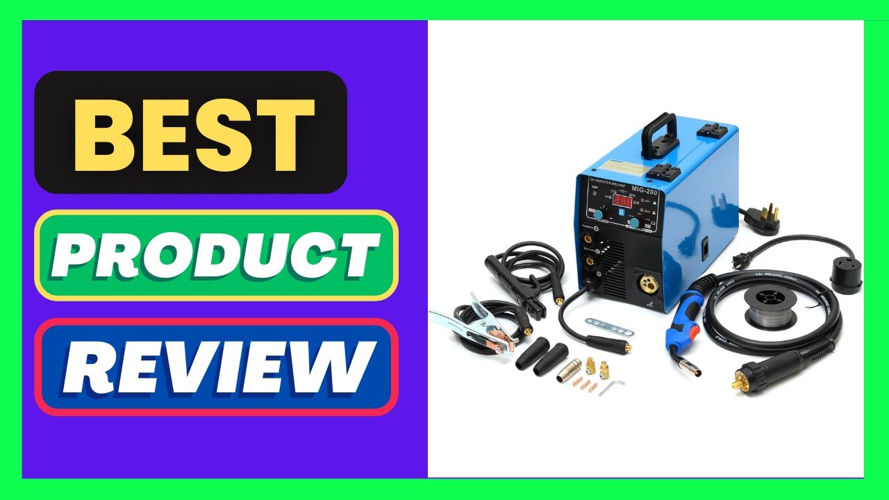 S7 MIG Welder with Gas and Gasless Capability, Knob-Control MIG Welding