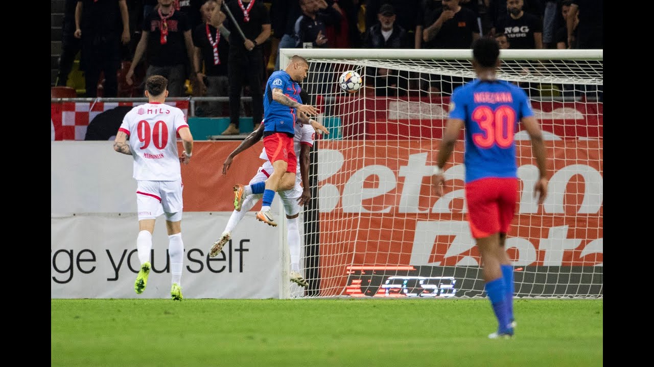 REZUMAT: FCSB – Dinamo 3-1. Roş-albaştrii, o mână pe titlu după o nouă victorie cu rivalii