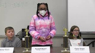 2022 District Spelling Bee