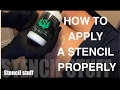 HOW TO APPLY A TATTOO STENCIL PROPERLY