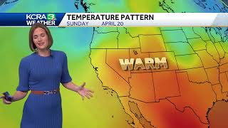 NorCal forecast April 11, 2025 -  Warm, dry weather could last a while