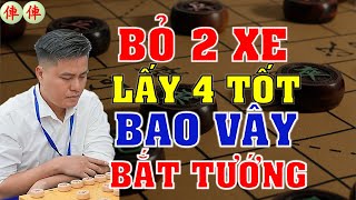 Số 1 VN Lại Lý Huynh bỏ 2 Xe lấy 4 tốt bao vây bắt tướng cực hay #lailyhuynh #kytien