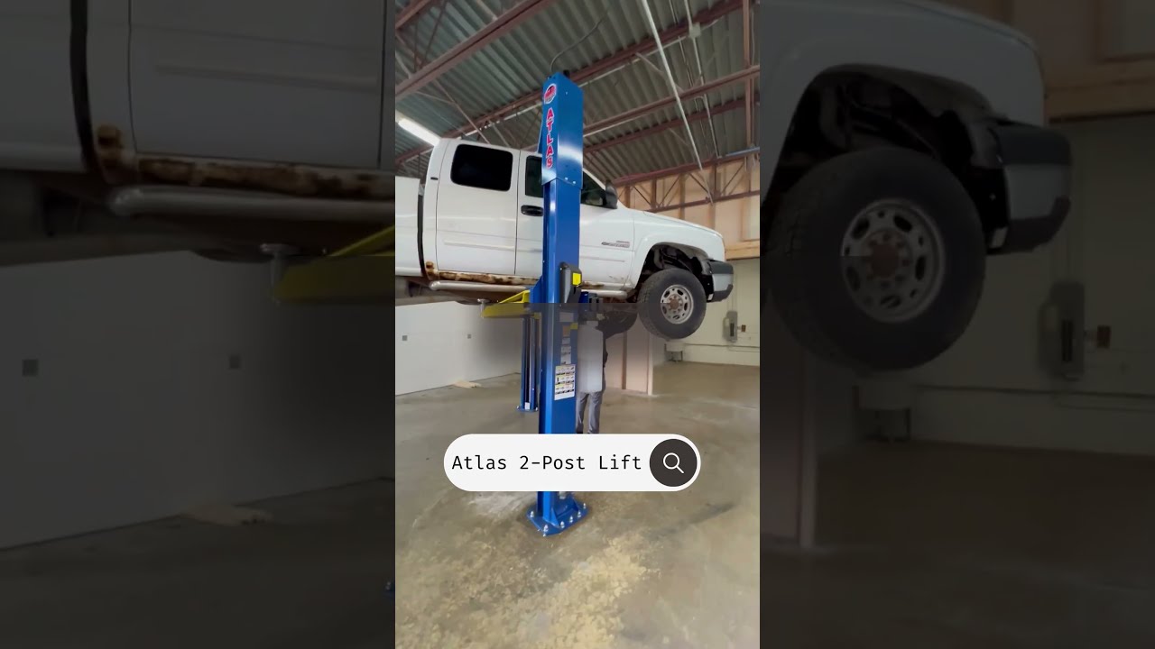 Atlas Equipment Platinum PVL10 ALI Certified Commercial Overhead 10,000 lb. Capacity 2-Post Lift