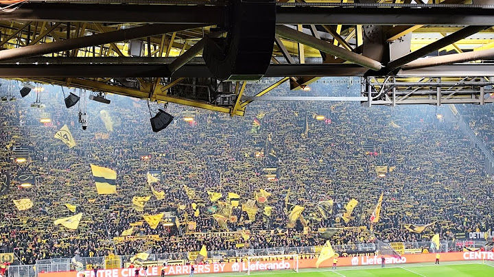 You'll never walk alone Borussia Dortmund - Shakhtar Donetsk