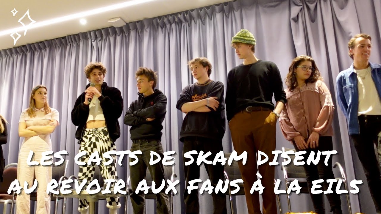 Les casts de SKAM disent au revoir aux fans pour la dernière convention !