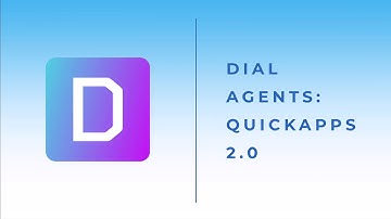 DIAL Quick Apps 2.0: Advanced AI Agent Orchestration