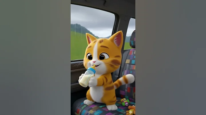 Baby Cat Drinking Milk #dudidudidam