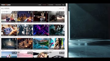 Template 3 - Color Scheme 2 (For Video Website)