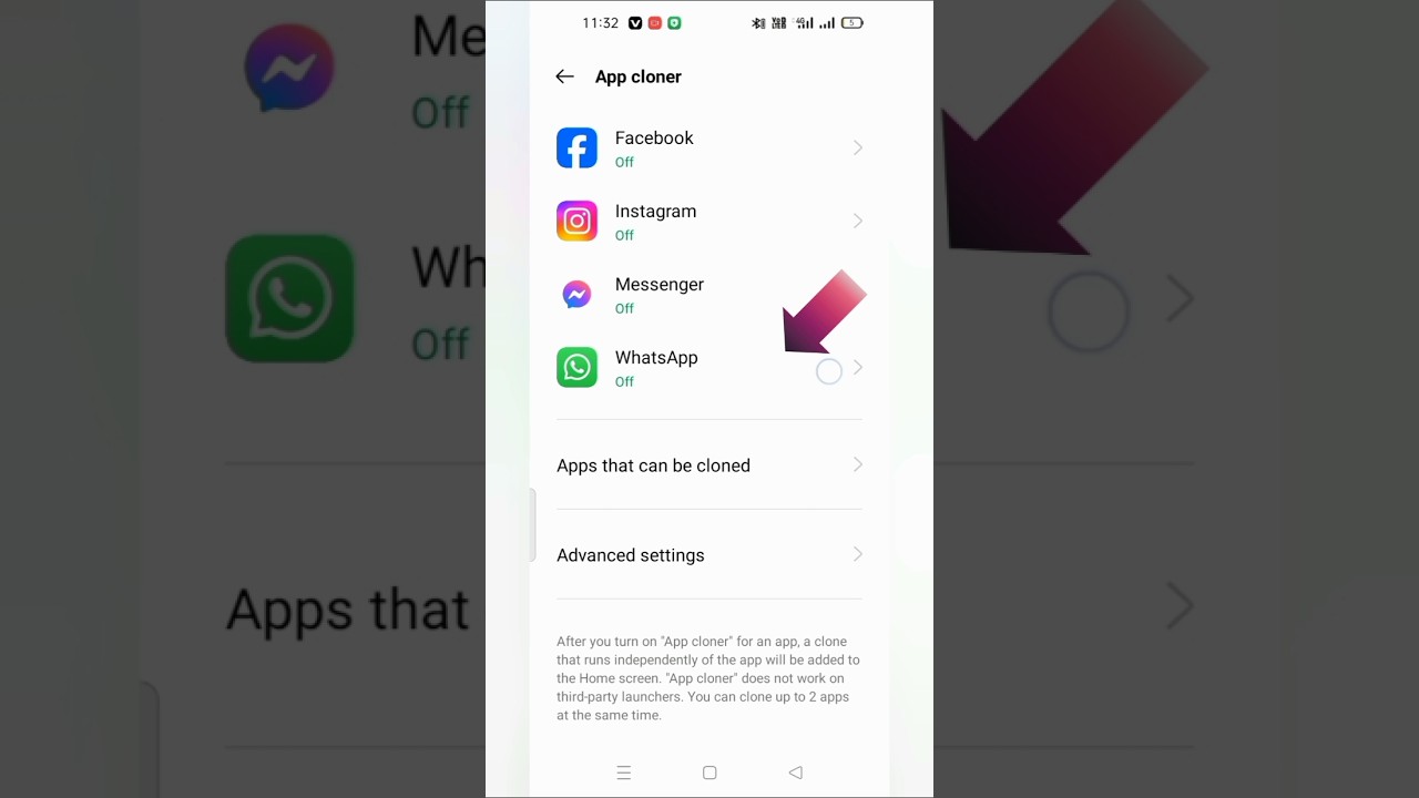 How to enable dual whatsapp on oppo mobile | Dual Apps |  dual instagram | dual facebook