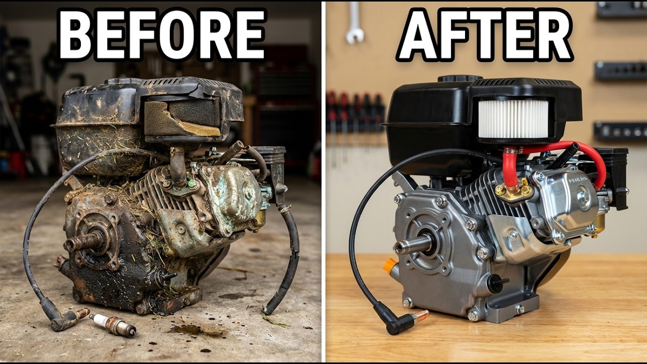 How to Rebuild a Small Engine: The Complete Step-by-Step Guide - YouTube