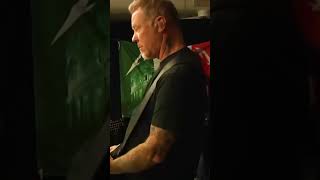 JAMES HETFIELD PLAYING HIT THE LIGHTS SOLO #METALLICA #shorts