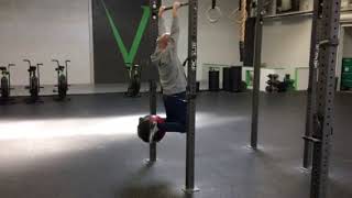 Hanging Med-Ball Hamstring Curls