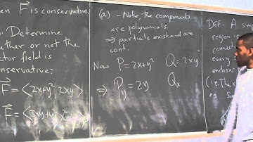 Math 392 Lecture 6 - the bulk of the lecture on the Fundamental theorem for line integrals