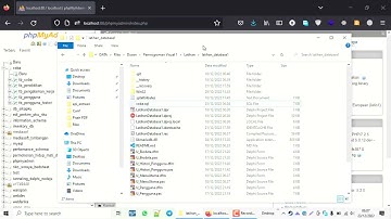 Export Import database MariaDB Menggunakan phpMyAdmin