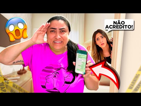 INVADI O CELULAR DA MINHA FILHA E MANDEI MENSAGEM PRO CRUSH DELA!!