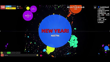 Agma.io Christmas Special - RED NAME! (Power Use #6)