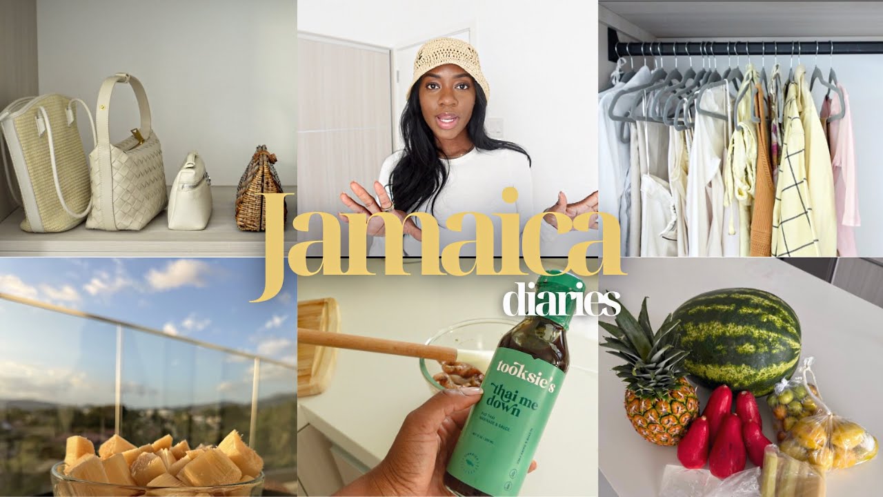 Jamaica Diaries Ep. 2 | Grocery Shopping, Organizing My Closet & Settling In