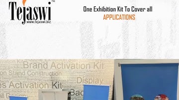 Portable Counter Top Banner Setup