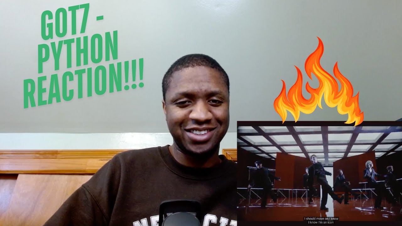 GOT7 - PYTHON MV REACTION!!! - YouTube