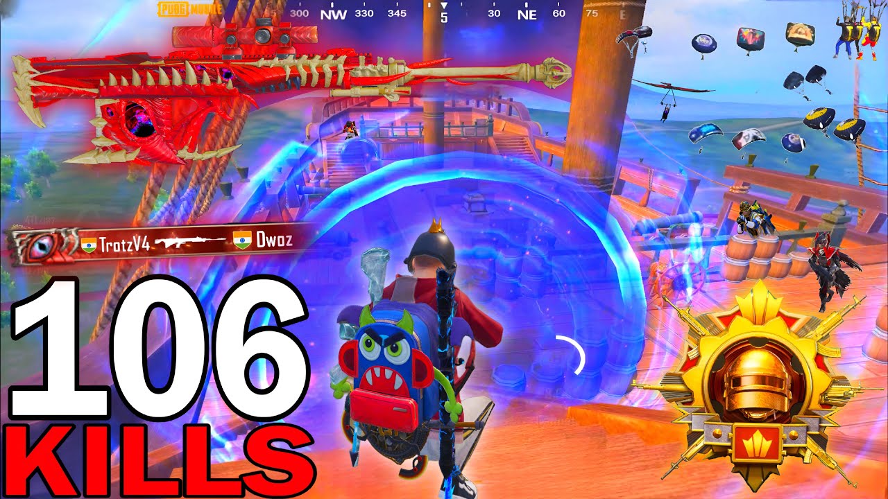 106 KILLS!!🔥 SUPER AGGRESSIVE RUSH GAMEPLAY in NEW MODE 😍SAMSUNG,A7,A8,J5,J6,J7,J2,J3,XS,A3,A4,A5