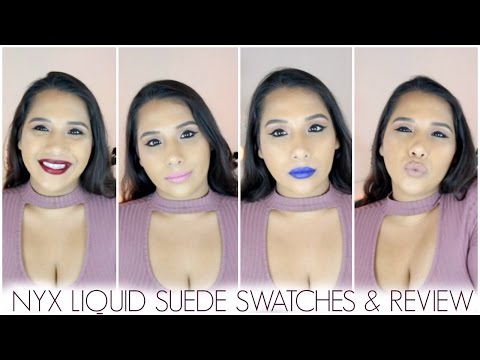 nyx-liquid-suede-lipstick-swatches-&-review!!-all-24-shades!!
