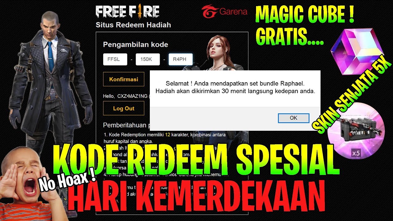 Kode Redeem Free Fire Terbaru | kumpulan materi pelajaran ... - 