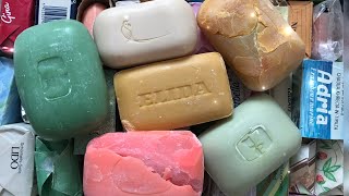 ASMR SOAP # 140 / Soap cutting retro / very dry soap 🧼 Резка Ретро мыла/очень сухое мыло