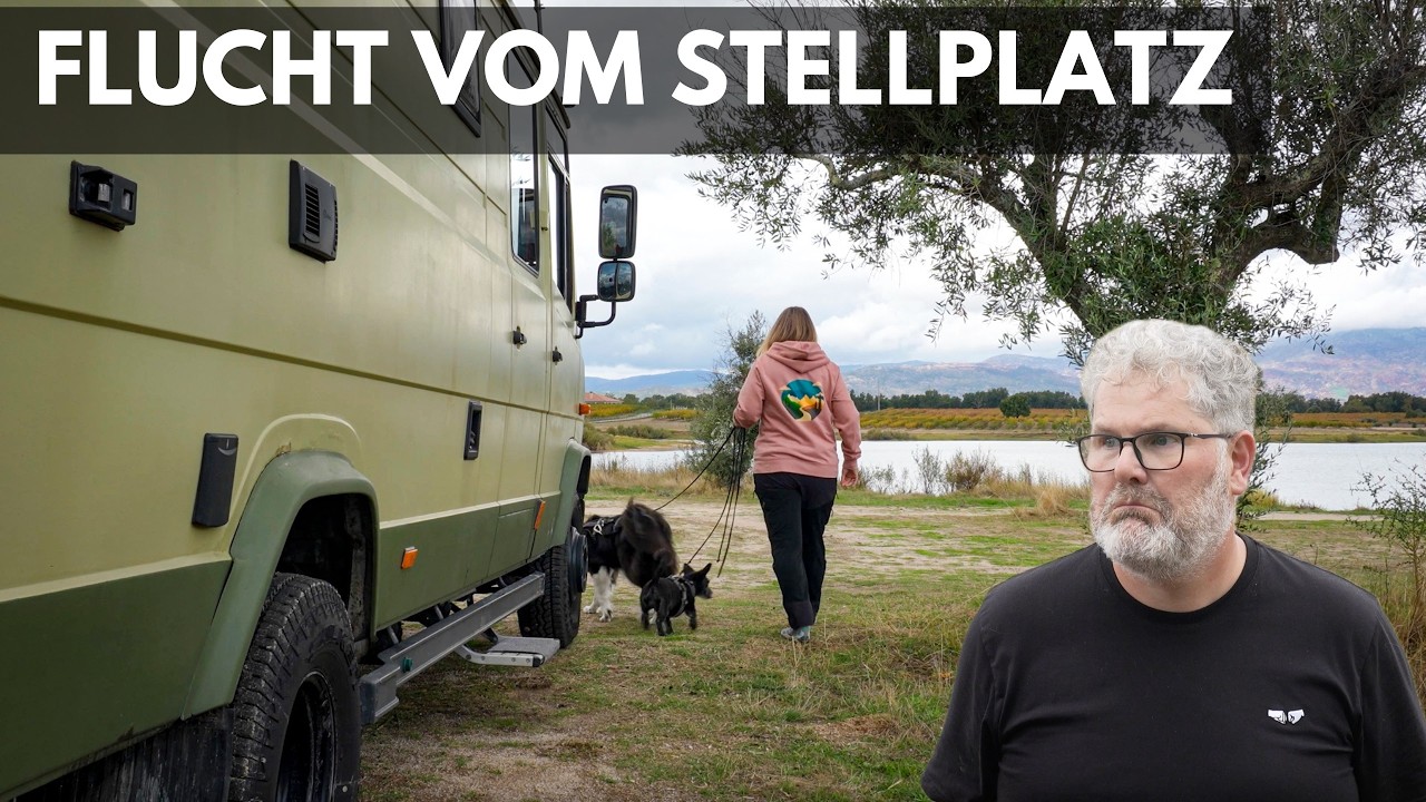 Freistehen in Spanien- wir müssen mitten in der Nacht den Stellplatz verlassen!