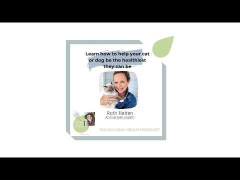 #237 Learn how to help your cat or dog be the healthiest they can be | Animal Naturopath Ruth Hatten