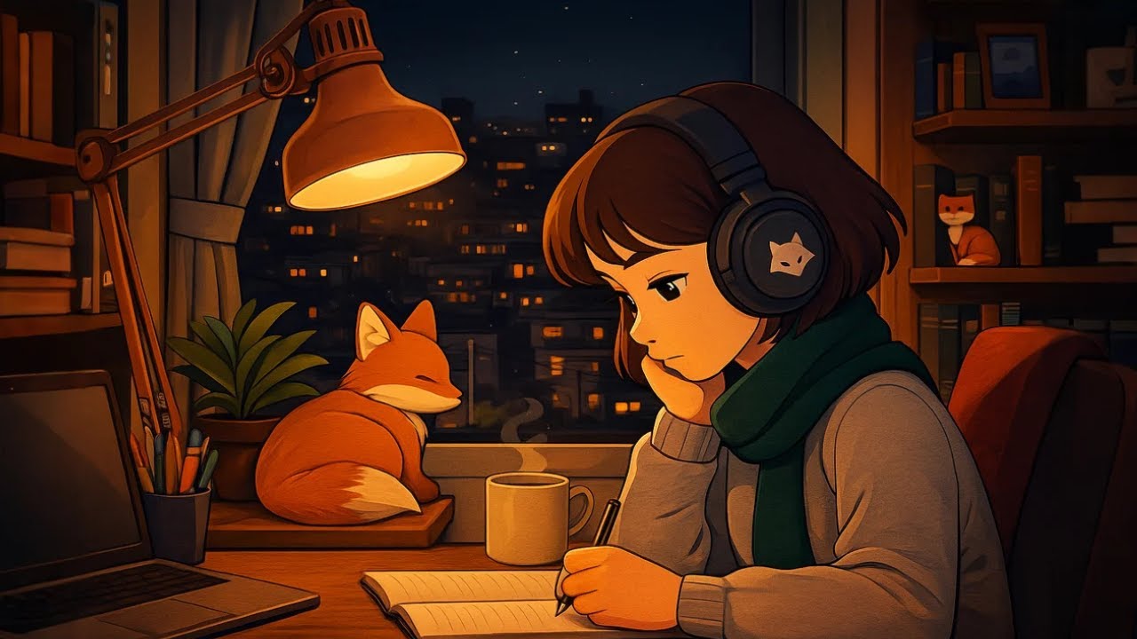 Lofi Hip Hop ✍️🌙 | Chill Beats for Studying, Relaxing & Late-Night Focus