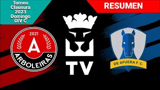 Arboleiras FC (3) - (0) De Afuera FC | Resumen