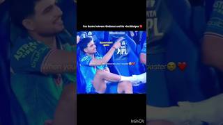 Fun bunter between Shubman and his virat Bhaiyaa😍🤩 #shubmangill #viratkohli #kingkohli #rcbvsgt