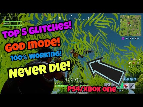 Fortnite Battle Royale Glitches (Top ) become invincible PS/Xbox one Fortnite Battle Royale Glitches (Top ) become invincible PS/Xbox one