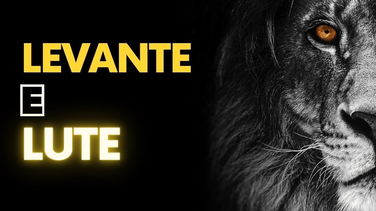 LEVANTE E LUTE, NUNCA PARE DE LUTAR (mensagem de motivação e superação