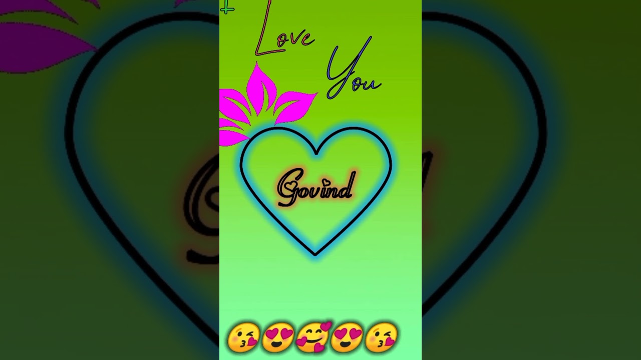 Govind Name Whatsapp status ||  video full HD || comment your name 