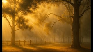 4 Hour Forest Sunrise 🌞 | Gentle Sun Rays Through Trees for Deep Sleep, Study & Nature Ambience