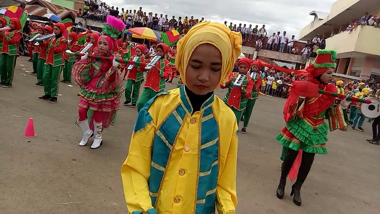 Antraksi Drumband Smp 1 Padang Gelugur  2017.  TOP PaGel..
