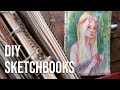 DIY Sketchbooks - My Handmade Sketchbook Process