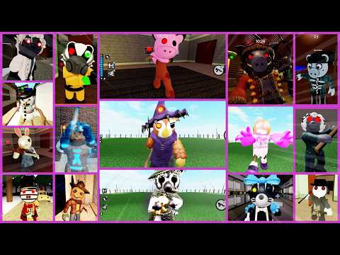 ALL PIGGY SEASON JUMPSCARES! (UPDATED FRIGHT NIGHT PART 1)